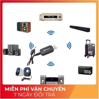 USB Bluetooth Cho Loa Và Âm Ly - Hàng nhập khẩu (cao_nhien_thith) (v2.0)
