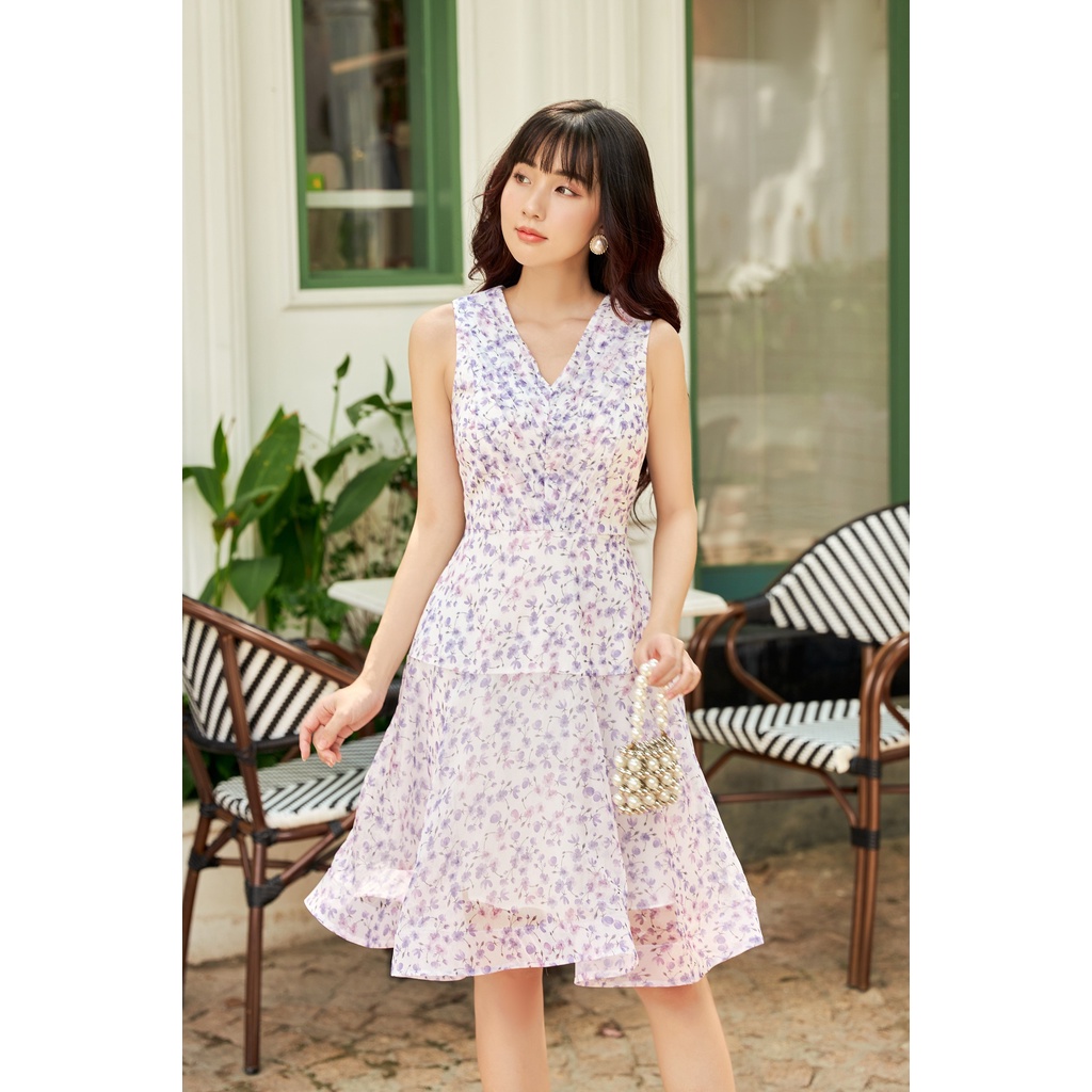 OLV - Đầm Lavender Flower Dress