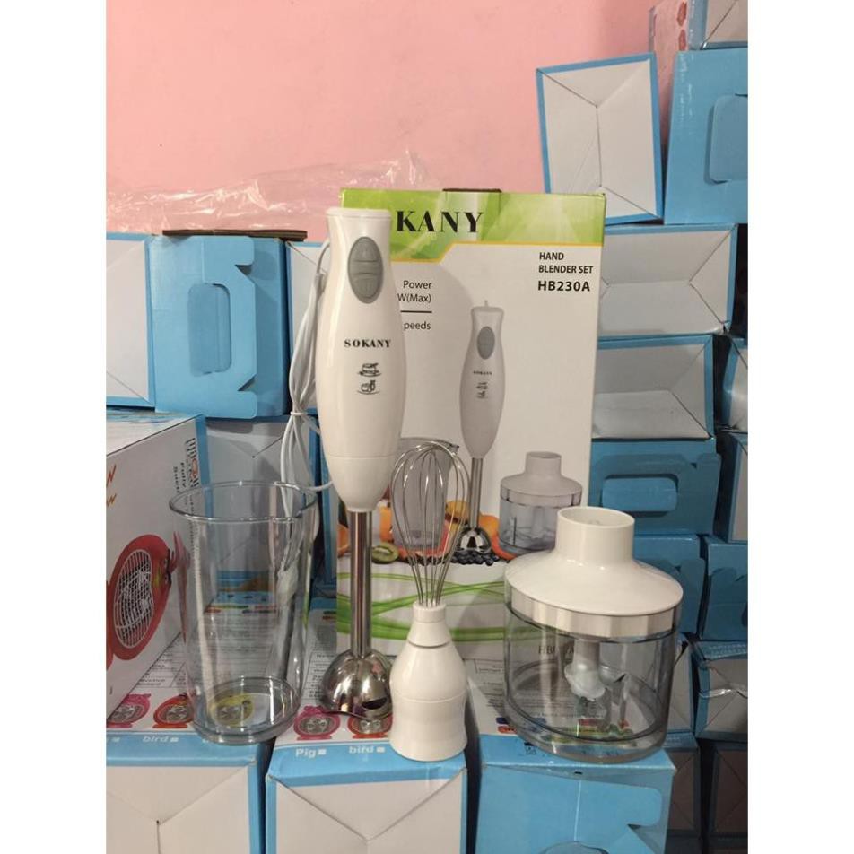 Máy Xay Cầm Tay Đa Năng Sokany HB250