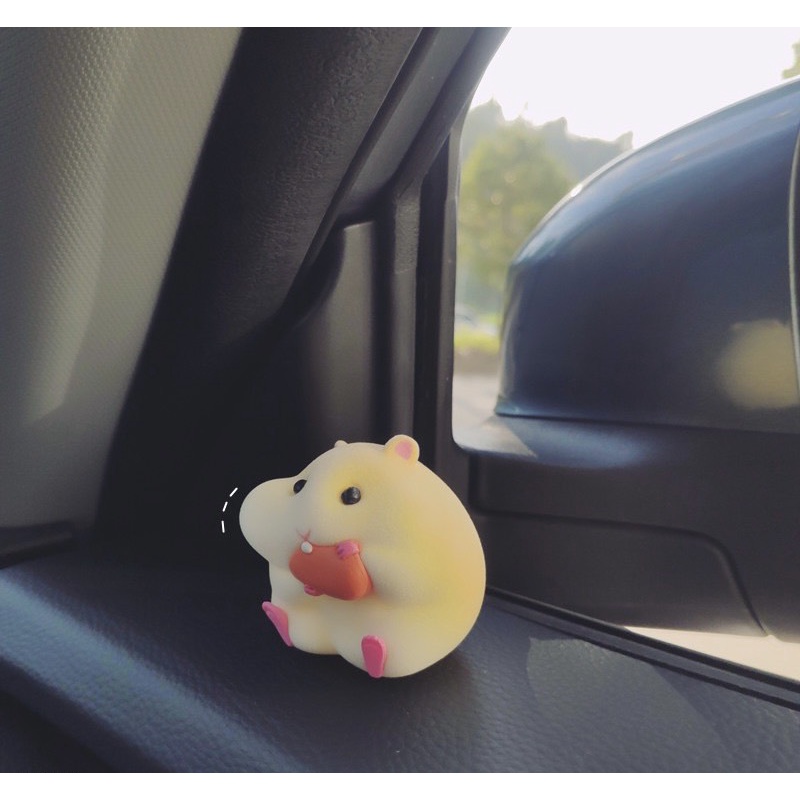 Chuột Hamster dễ thương Trang trí Taplo Xe Ô Tô , Bàn làm việc , Bàn học