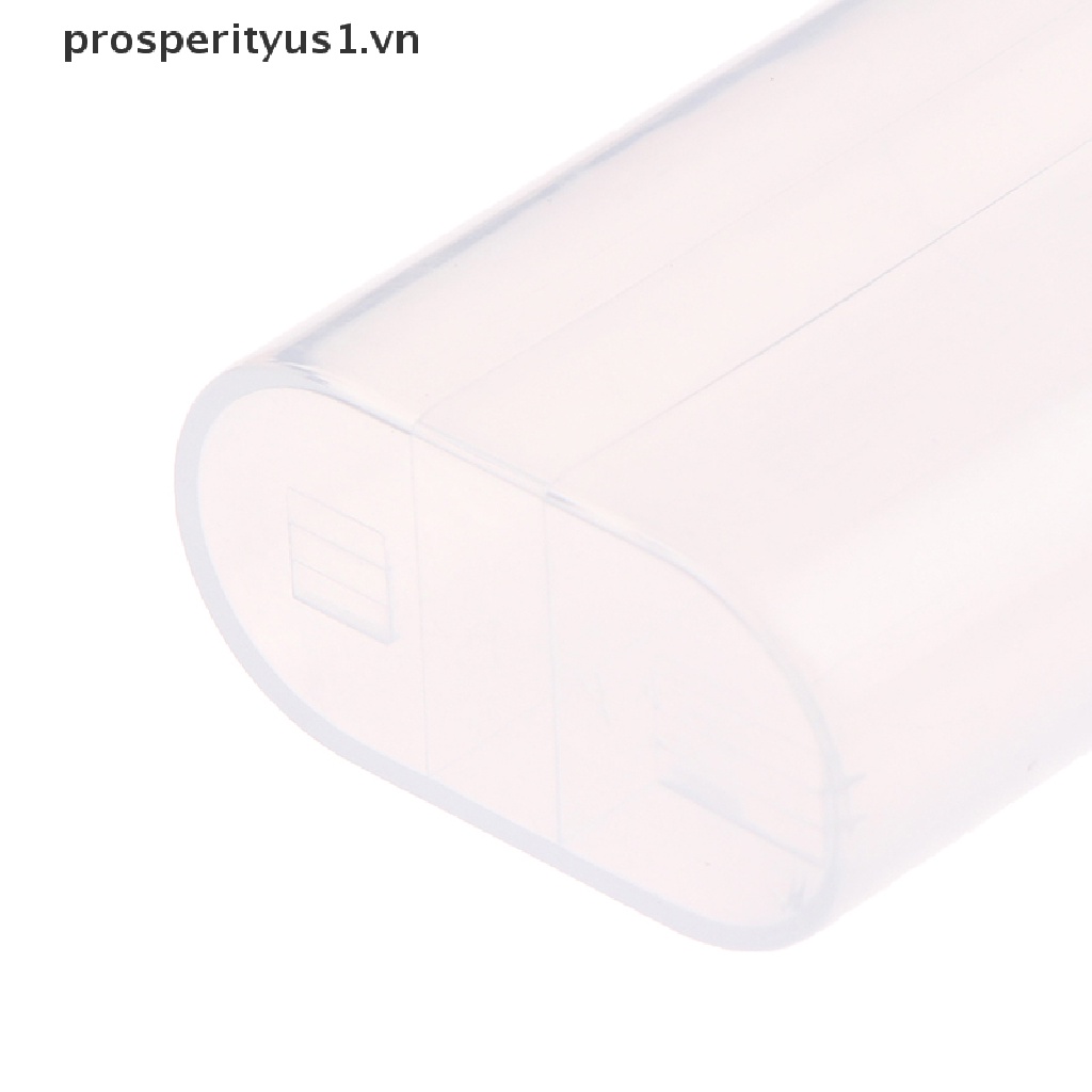 [prosperityus1] Hộp Nhựa Đựng Đồ 2 Phần Chống Nước An Toàn 18650