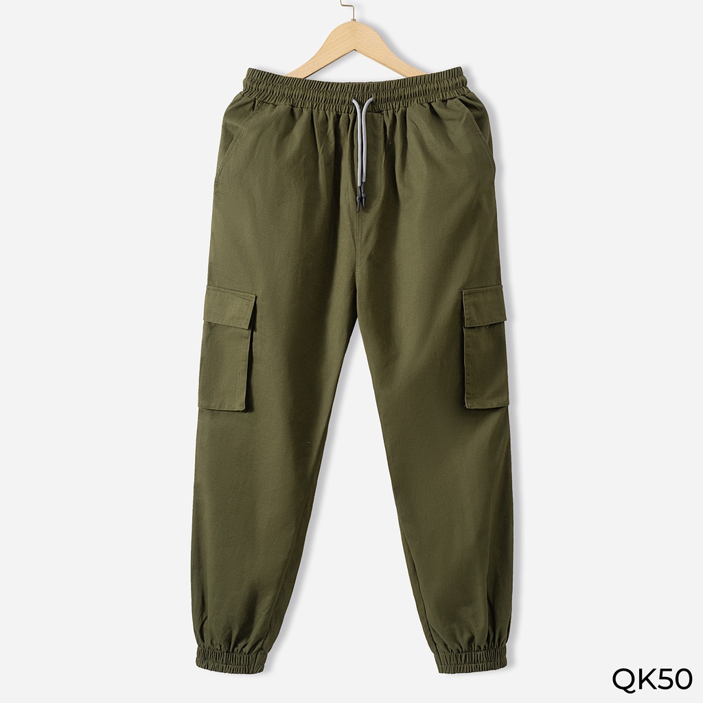 Quần Jogger Túi Hộp Unisex Nam Nữ 4 Màu Năng Động Cao Cấp VICERO