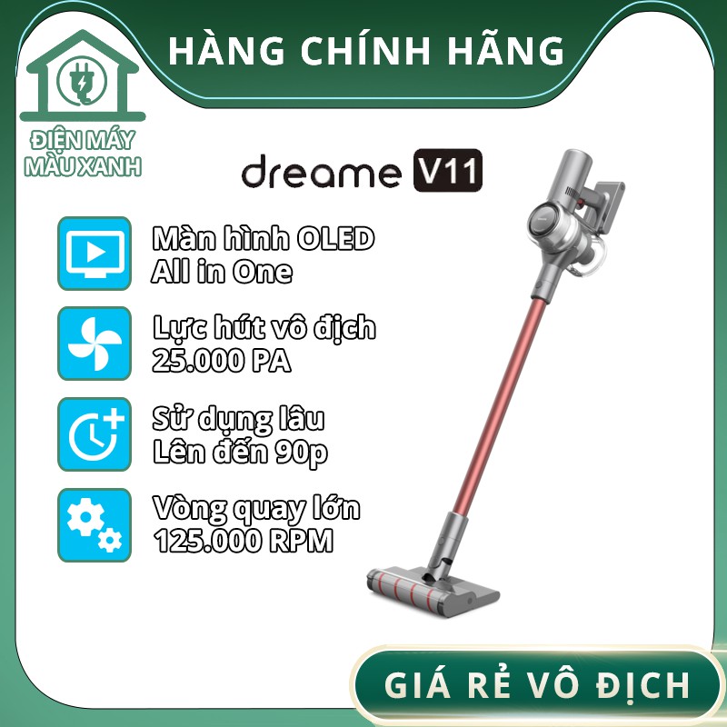 Máy hút bụi cầm tay không dây đa năng Xiaomi Dreame V12 / V11 / V10 / V9