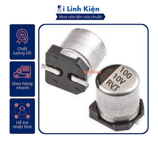 Tụ nhôm 10V 10uF-220uF