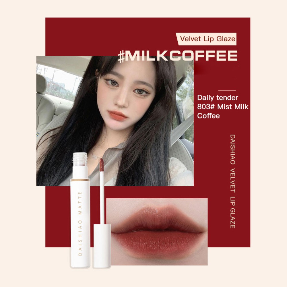 (Hàng Mới Về) Bộ 4 Son Kem Lì Cho Màu Mượt Mà Lâu Trôi Và Dưỡng Ẩm Môi | BigBuy360 - bigbuy360.vn