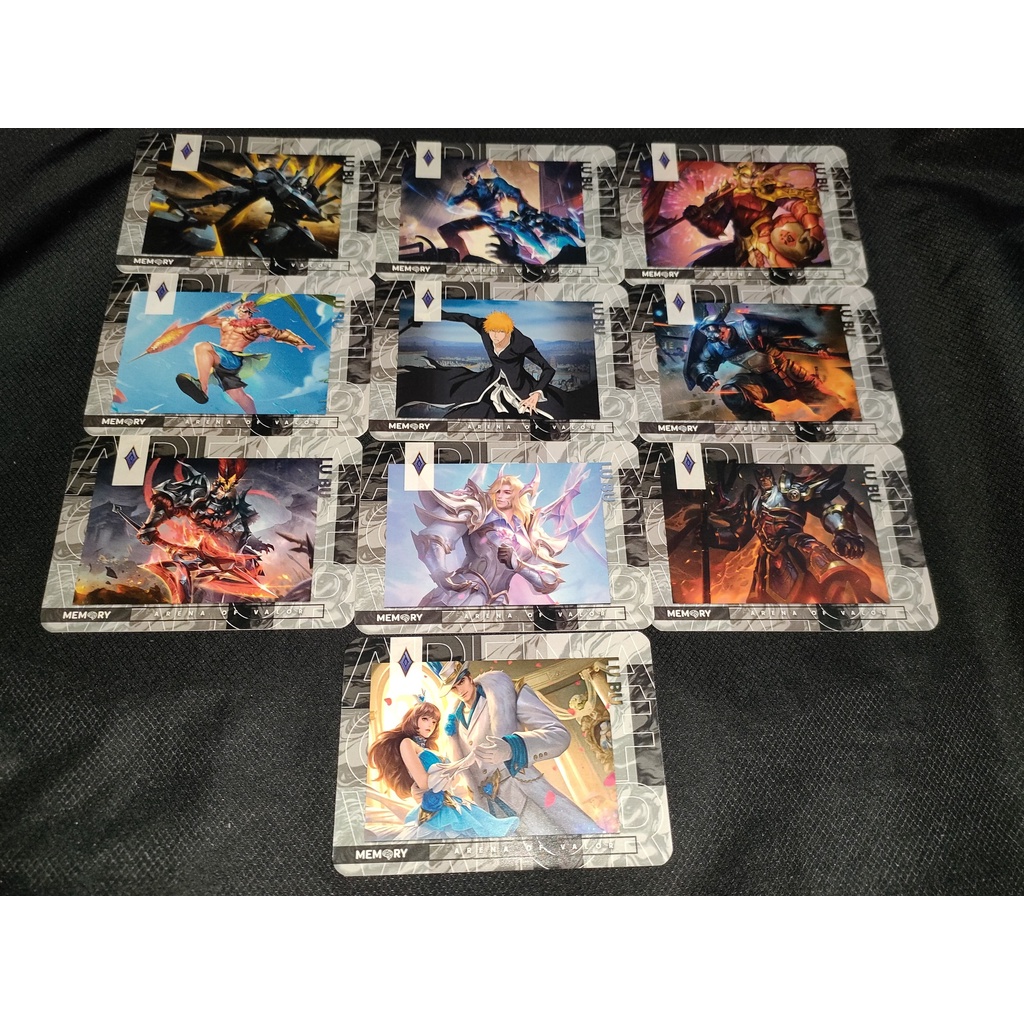 Florentino, Lu Bu, Lữ Bố, Errol, Allain, Dextra | CARD BO GÓC SKIN LIÊN QUÂN MOBILE - ARENA OF VALOR