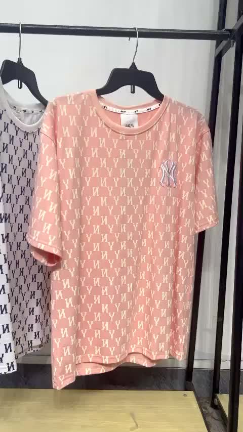 Áo thun NY MLB unisex nam nữ in hình Monogram chính hãng form chuẩn. | BigBuy360 - bigbuy360.vn
