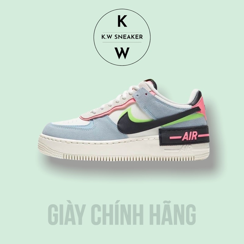 (Giày AUTH) Giày Air Force 1 Shadow nhiều mẫu chính hãng, giày AF1 chính hãng