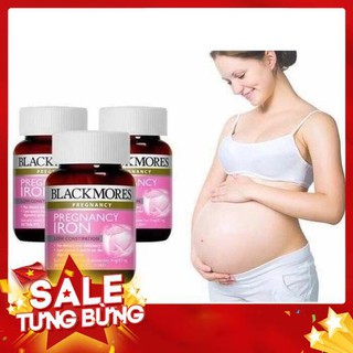 [HÀNG XÁCH TAY] Viên sắt cho bà bầu Blackmores Pregnancy Iron 