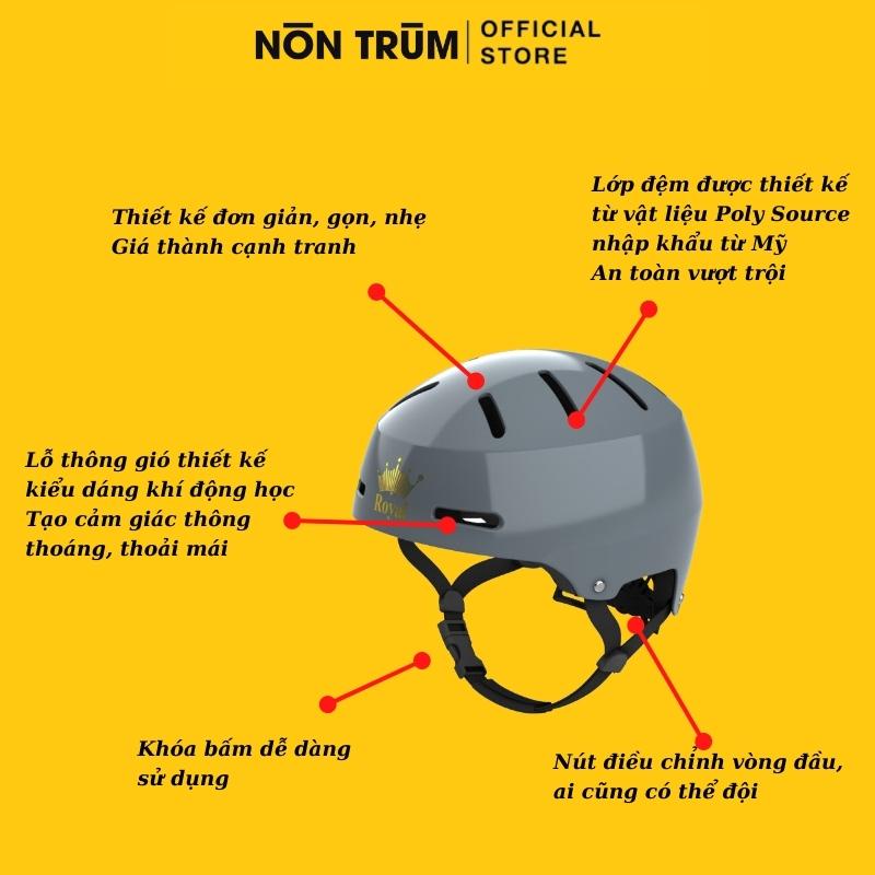 Mũ bảo hiểm xe đạp Royal MD17, bảo hành 12 tháng, freeship toàn quốc