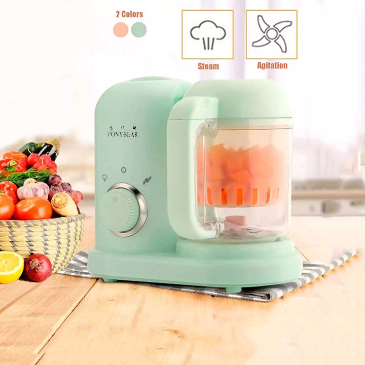 Máy xay hấp nghiền thức ăn, hâm sữa cho bé đa năng