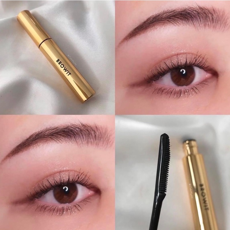 Mascara chống nước Browit by Nong chat siêu lì không lem không trôi cong mi tự nhiên xinh xắn