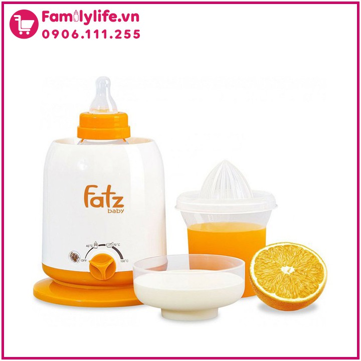 Máy Hâm Sữa 4 Chức Năng Fatzbaby