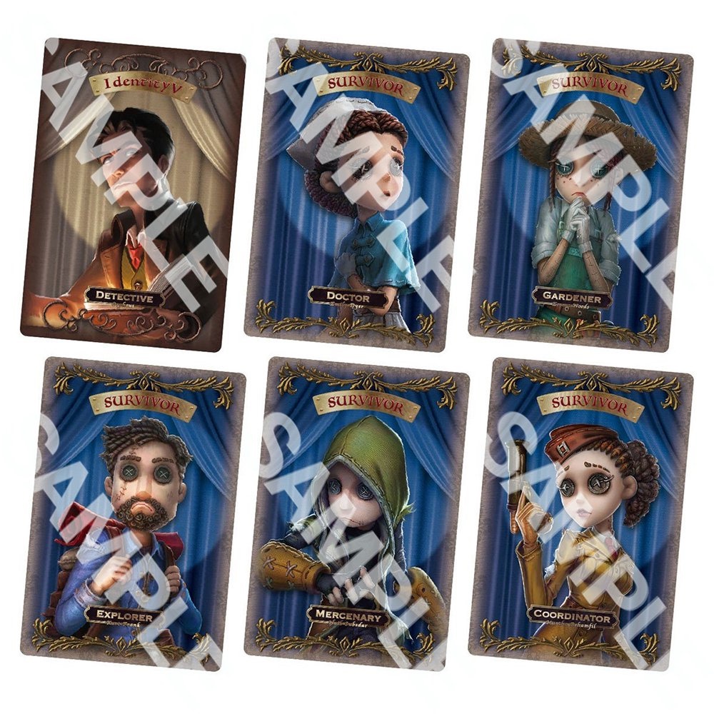 Ảnh card bo góc in hình nhân vật game IDENTITY V M1 anime chibi sưu tầm thẻ bo viền 5*8cm