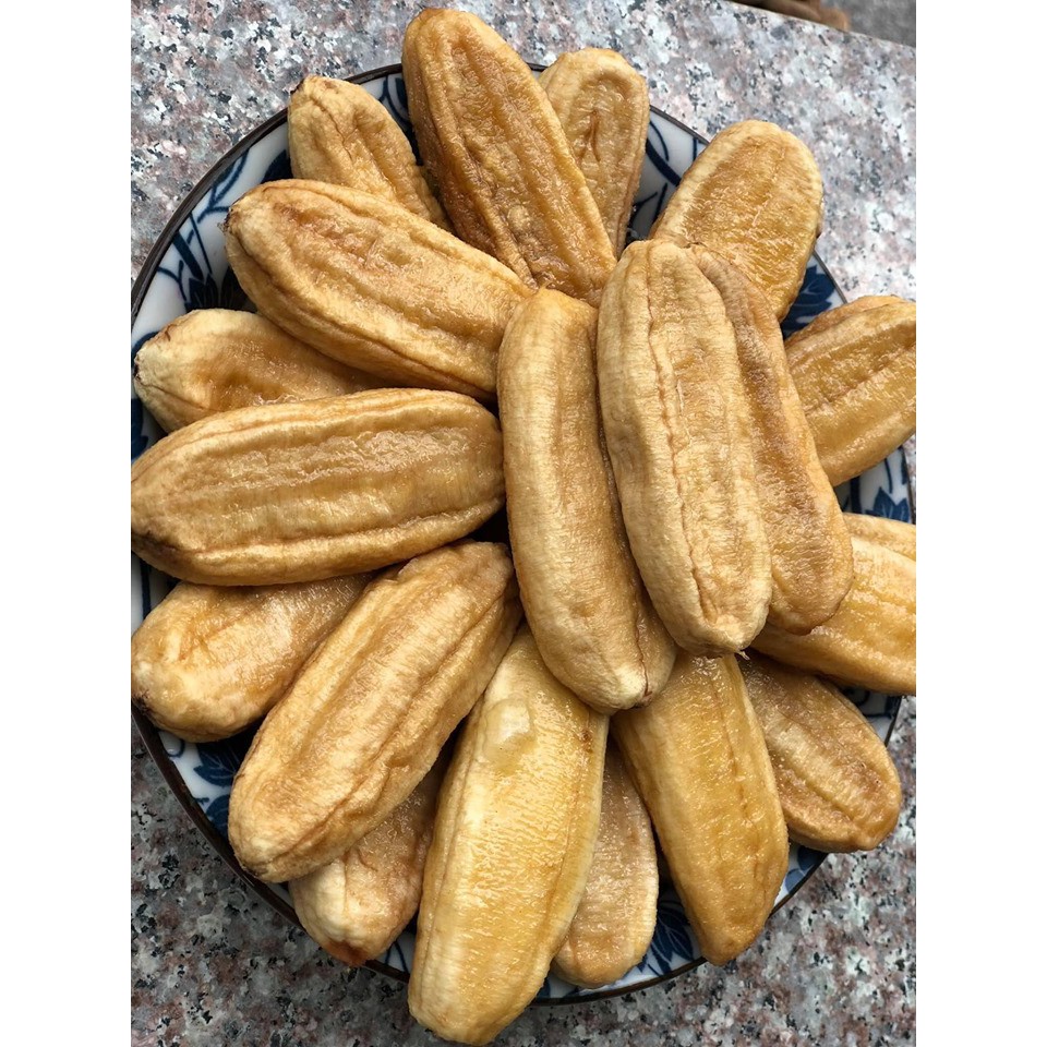 Chuối sấy dẻo (chuối xiêm chín sấy dẻo)