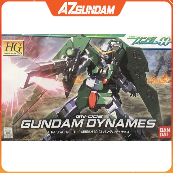 [CÓ SẴN] Mô Hình Lắp Ráp HG Gundam Dynames GN 002 Series 00, Hàng Chính Hãng Bandai - Nhật Bản
