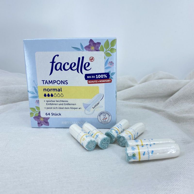 Lẻ 1 nút băng vệ sinh dạng nút Tampon OB, Facelle nội địa Đức