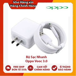 Bộ Sạc Nhanh VOOC 3.0 Cho Realme 5 Pro - Cáp Type-C - Chính Hãng