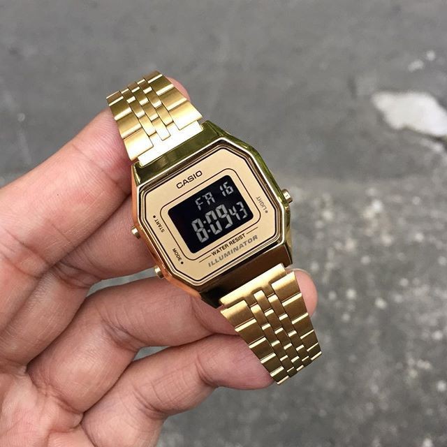 Đồng hồ nữ Casio Anh Khuê LA680WGA-9BDF