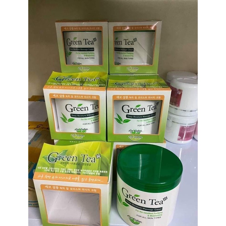 Kem massage trà xanh greentea.
