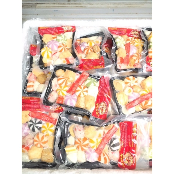 Viên thả lẩu mix Malaysia 500gr