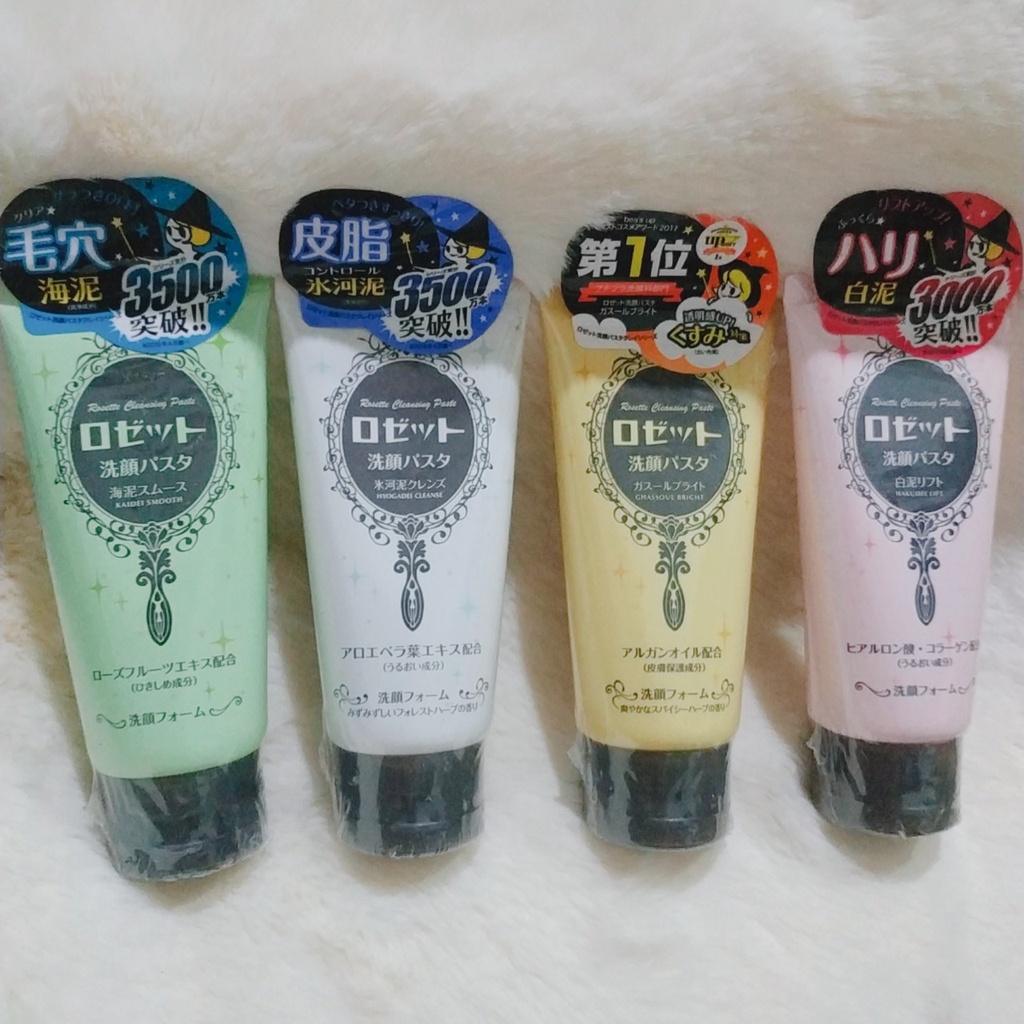 Sữa rửa mặt đất sét Rosette 120g