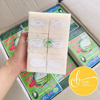[1 Lốc] Xà Bông Cám Gạo Thái Lan Jam Rice Milk Soap x12