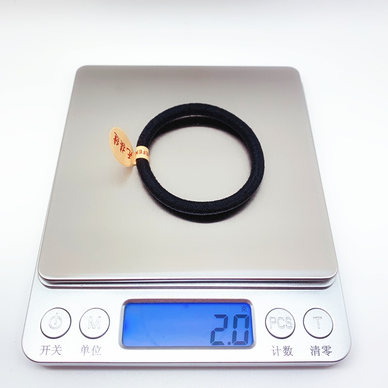 Dây buộc tóc cao su siêu co giãn liền mạch phong cách Hàn Quốc