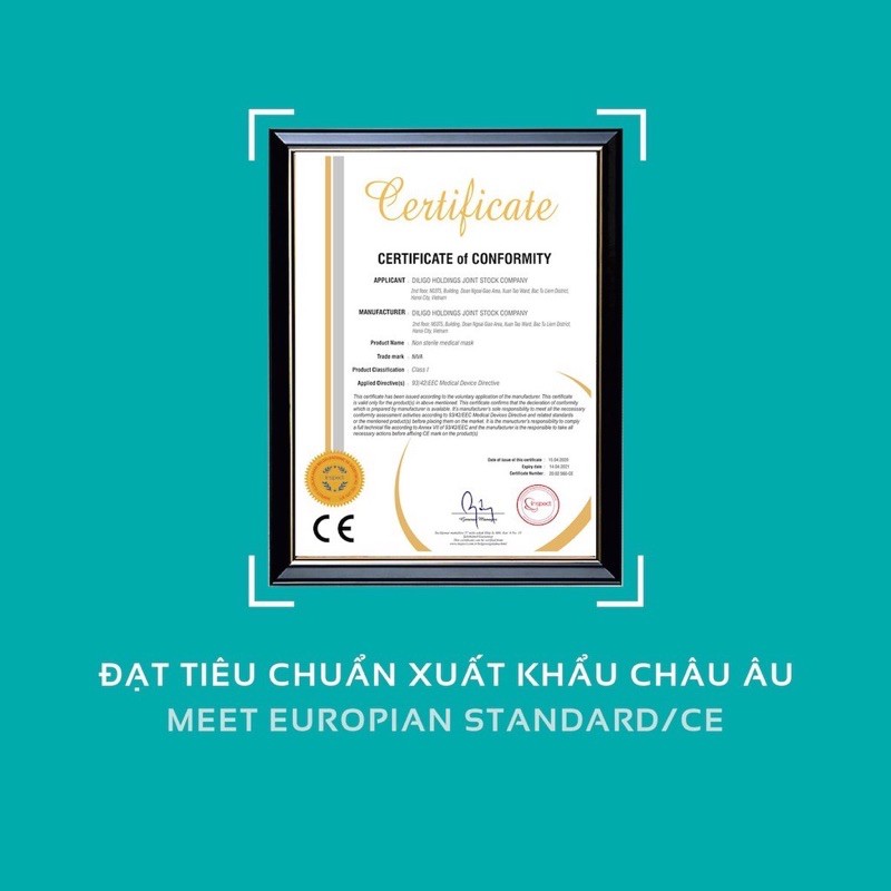 Hộp khẩu trang 3d mask Niva người lớn (10 cái)