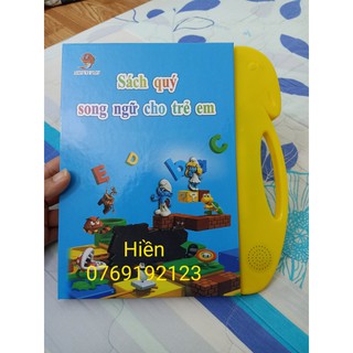 Sách (Bảng) nói điện tử song ngữ Anh Việt tặng kèm bút