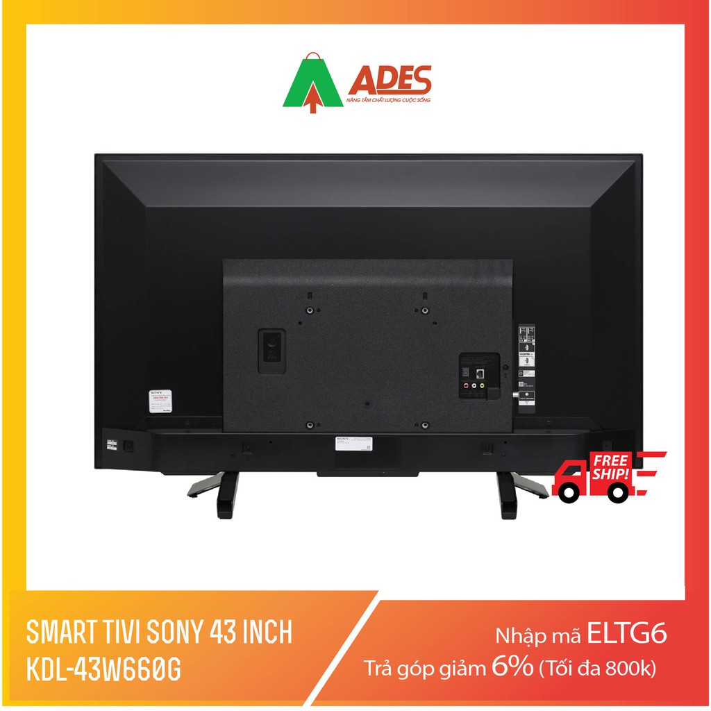 Smart Tivi Sony 43 inch KDL-43W660G Mẫu 2019 | BigBuy360 - bigbuy360.vn