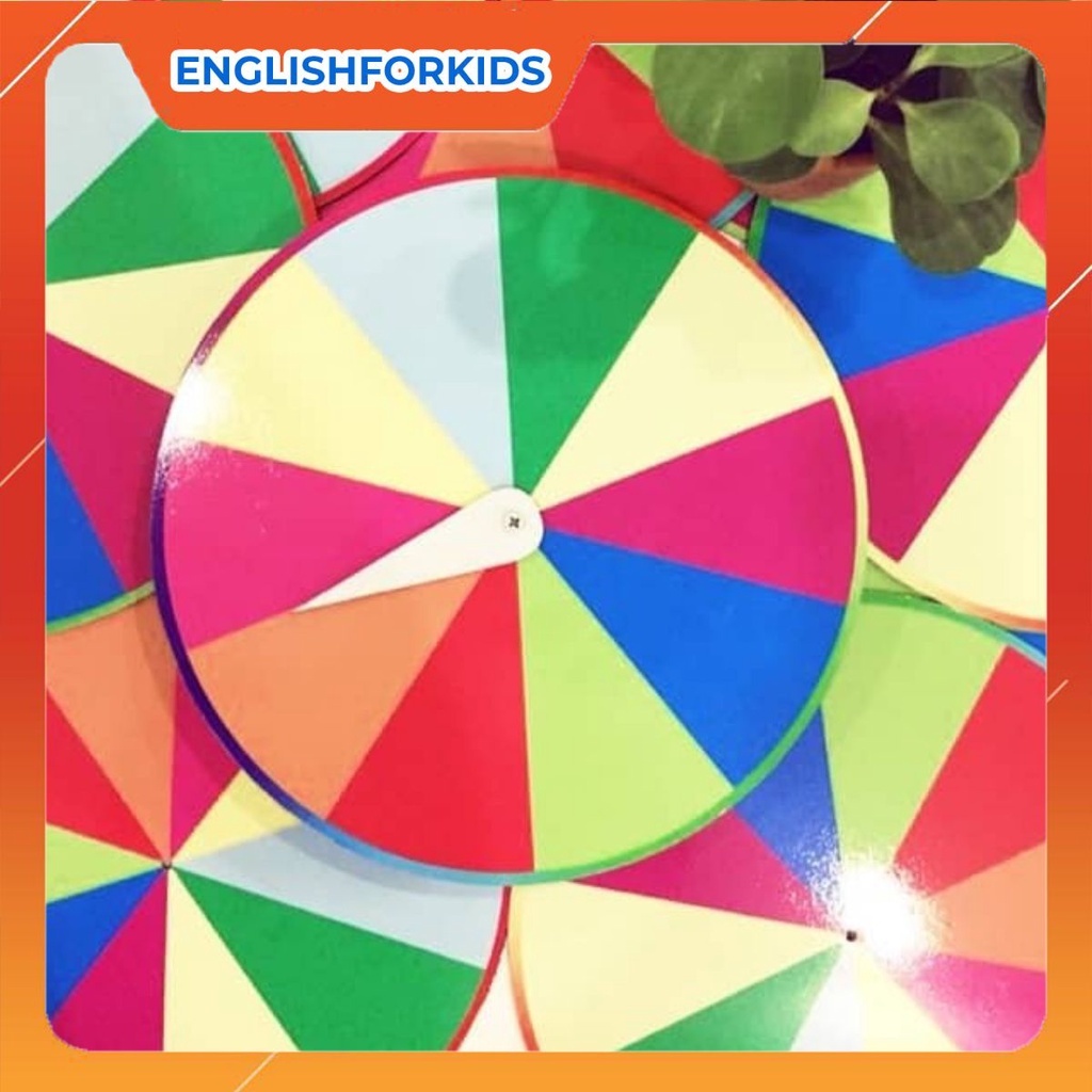 Vòng quay kì diệu Magic Wheels nhiều màu sắc bắt mắt 10cm/40cm GC - English For Kid