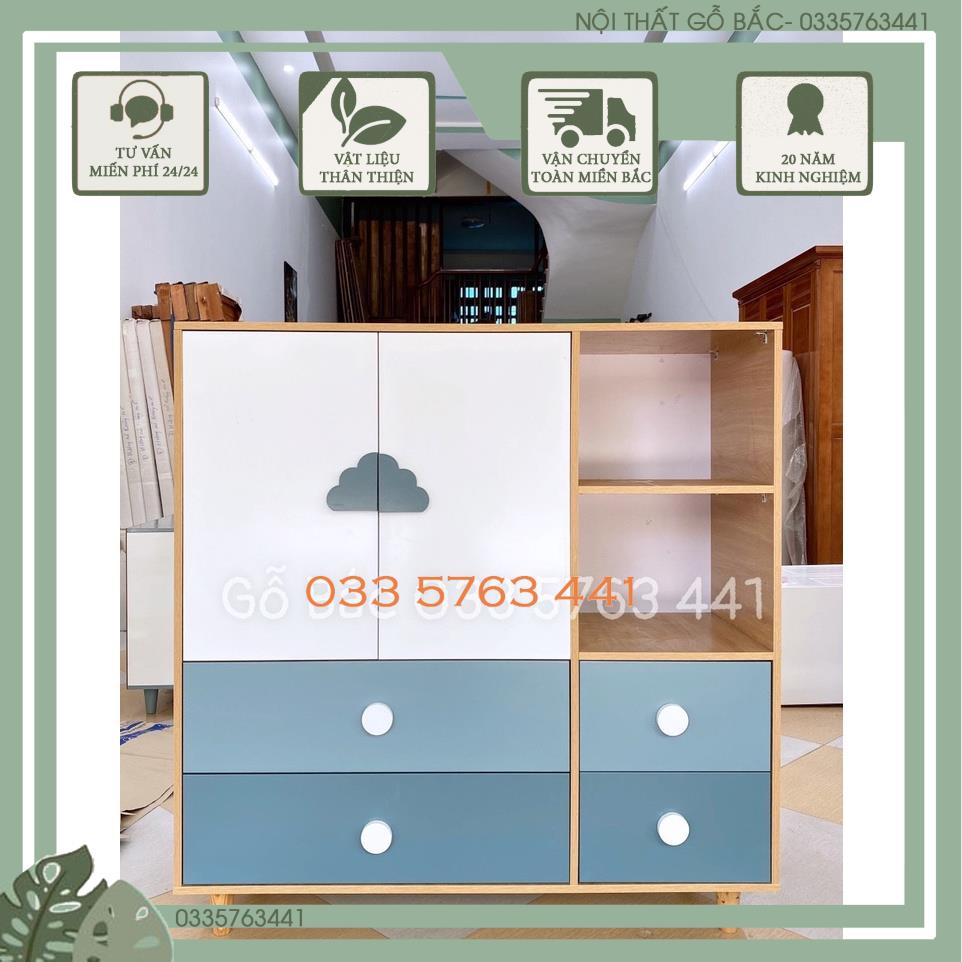 Tủ quần áo dành cho bé kiểu dáng xinh xắn - kích thước lớn nhỏ tùy chọn