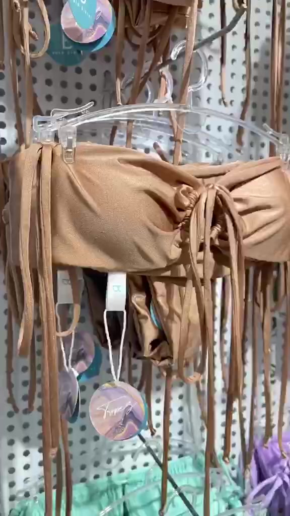 Bikini Đồ Bơi 2 Mảnh Áo Bản Ngang Rút Dây Quần Mặc Được 2 kiểu Lọt Kh | BigBuy360 - bigbuy360.vn