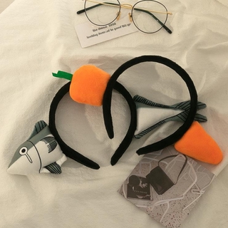 Băng Đô Cài Tóc Hình Cà Rốt / Cá Mập Ngộ Nghĩnh