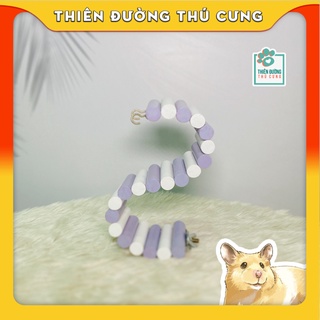 Cầu thang gỗ uốn cho Hamster