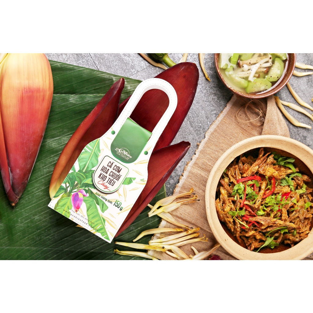 [CHẤT LƯỢNG] 1KG Cá Cơm Hoa Chuối Kho Tiêu Chay An Nhiên, Thịt Chay, Thực Phẩm Chay, Thuần Chay Healthy, Ăn Chay