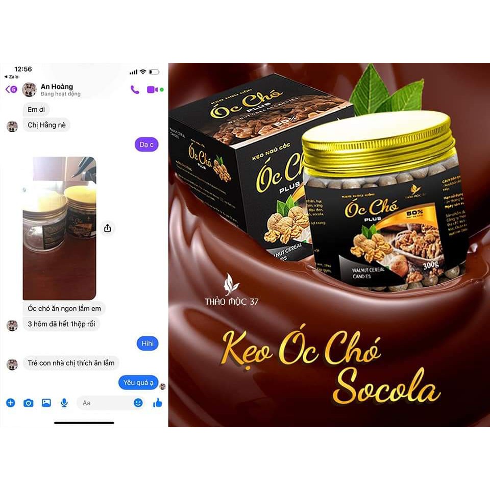 [Chính Hãng] Kẹo Ngũ cốc óc chó của thảo Mộc 37. | BigBuy360 - bigbuy360.vn