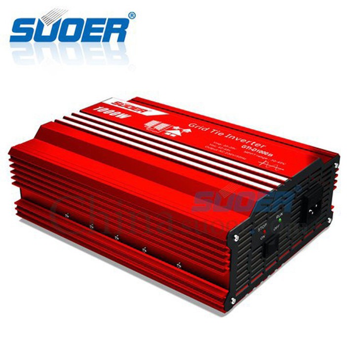 Bộ hòa lưới điện năng lượng mặt trời 1000w điện áp 30V-40V có đồng hồ hiển thị GTI-D1000B