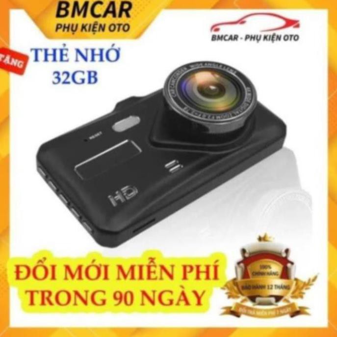 Camera hành trình xe ô tô Ống kính kép💥Chất lượng💥 4 inch Car DVR 1080P (BẢO HÀNH 6 THÁNG) – BMCar – BM60 | BigBuy360 - bigbuy360.vn