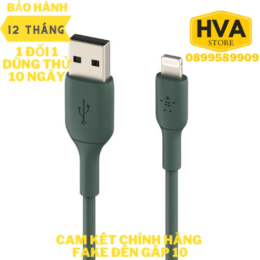 Cáp iPhone Belkin có MFI siêu bền hỗ trợ sạc nhanh iPhone/iPad hàng chính hãng Bảo Hành 12 tháng