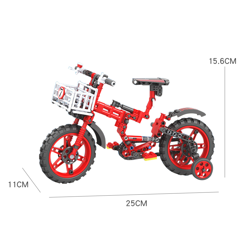 Đồ chơi Lắp ráp Mô hình Xe đạp technic Figure Folding Bicycle Winner 1275