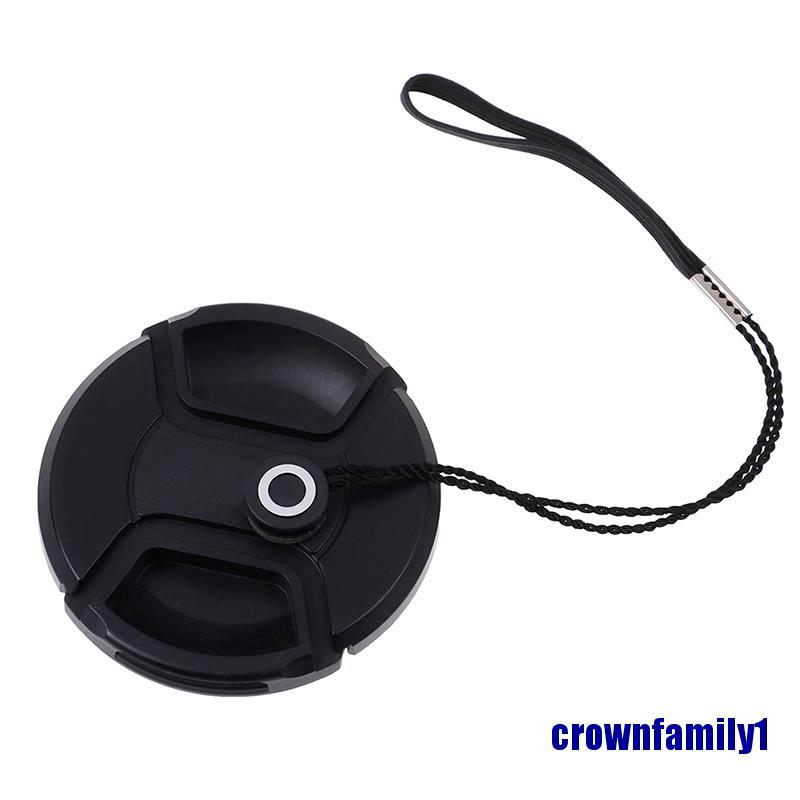 (crownfamily1) 2Pcs Lens cover cap holder keeper string leash strap rope For camera
