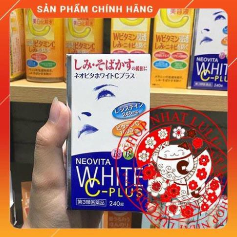 Viên uống trắng da, mờ thâm nám Vita White Plus 240 viên Nhật Bản (Japan Domestic)