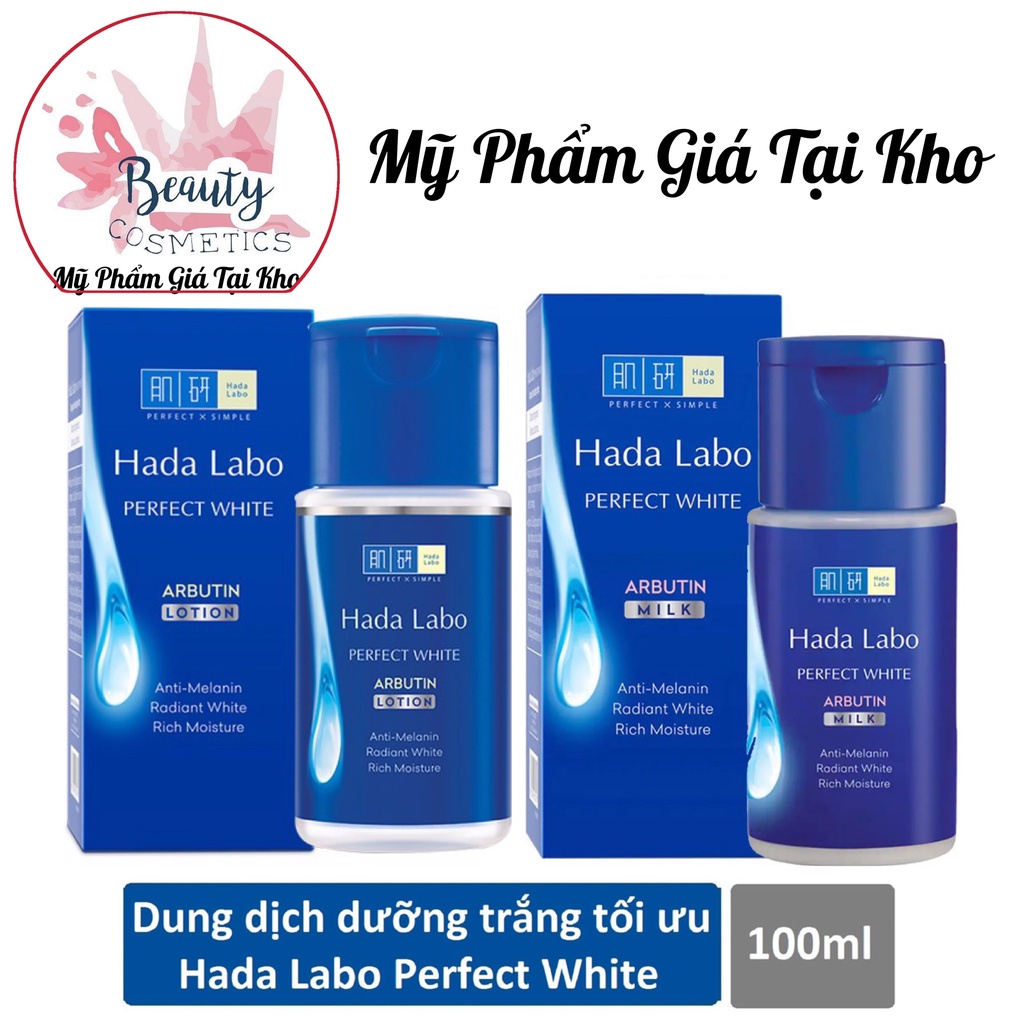 Dung Dịch Dưỡng Trắng Tối Ưu Hada labo Perfect White TRANEXAMIC ACID (170ml)