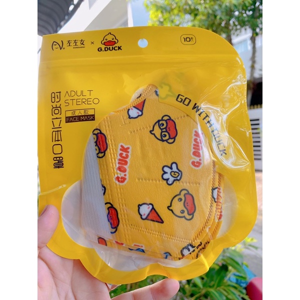 - Khẩu trang 3D G•Duck Người lớn chính hãng