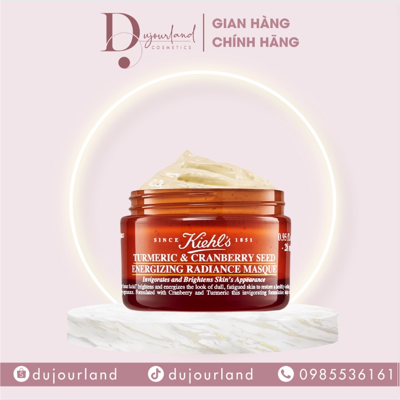 (Có bill) Mặt nạ Nghệ Kiehl’s Tumeric and Cranberry Seed Mask