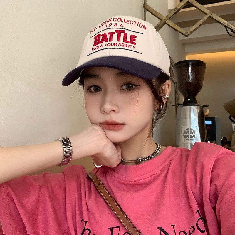 Mũ lưỡi trai Mg STUDIO thêu chữ đơn giản