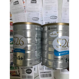 {Hàng air - mẫu mới} Sữa bột S26 Gold Toddled số 3 (900g)
