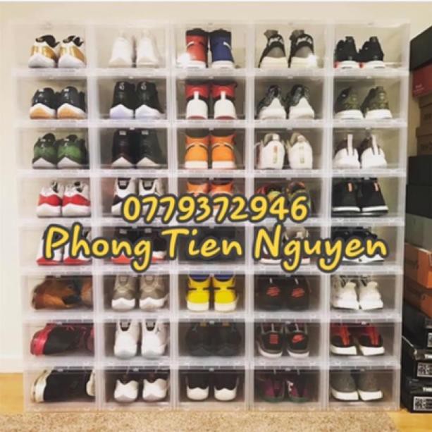 [HANG HOT] Hộp đựng giày, sneaker box-- lắp sẵn